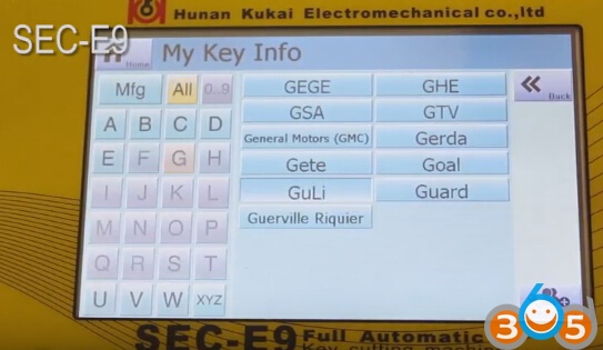 
			How to Add Key Data to SEC-E9 Key Cutting Machine Manually		