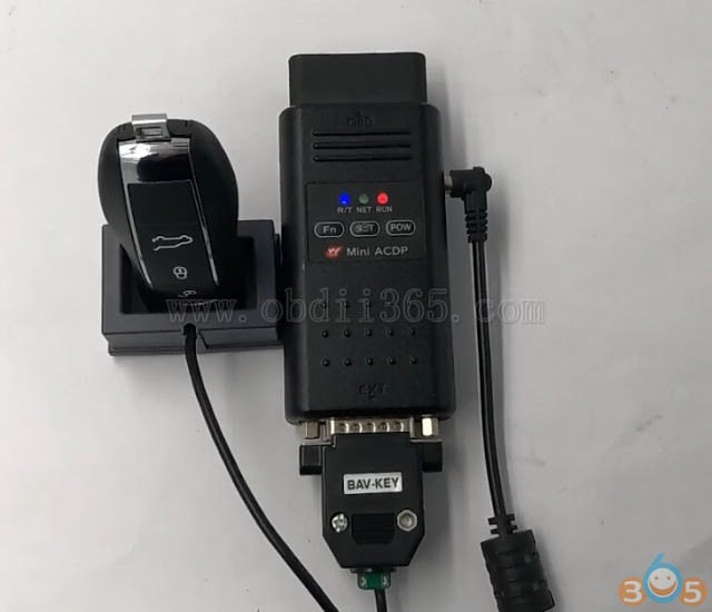 
			How to Add Key to Porsche BCM 1N35H with Yanhua Mini ACDP No Soldering		