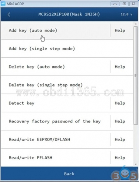 
			How to Add Key to Porsche BCM 1N35H with Yanhua Mini ACDP No Soldering		