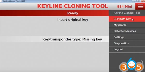 
			How to Add Kia Sorento 2000-2005 Dealer Key with Keyline 884 Mini		