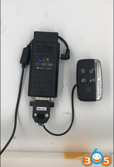 
			How to Add Land Rover KVM MC9S12XEQ384 Key with Yanhua Mini ACDP		