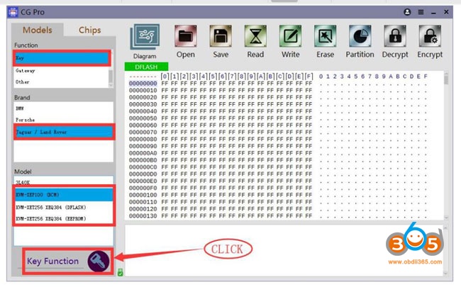 
			How to Add Land rover KVM XEP100 Key with CG Pro?		