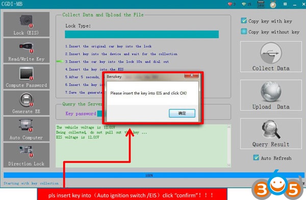 
			How to add Mercedes BE key with CGDI Prog MB Key Programmer		