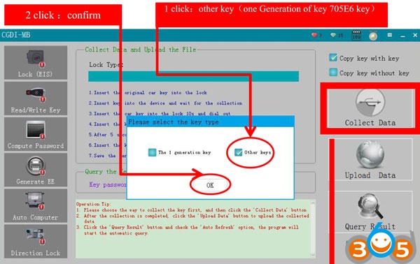 
			How to add Mercedes BE key with CGDI Prog MB Key Programmer		