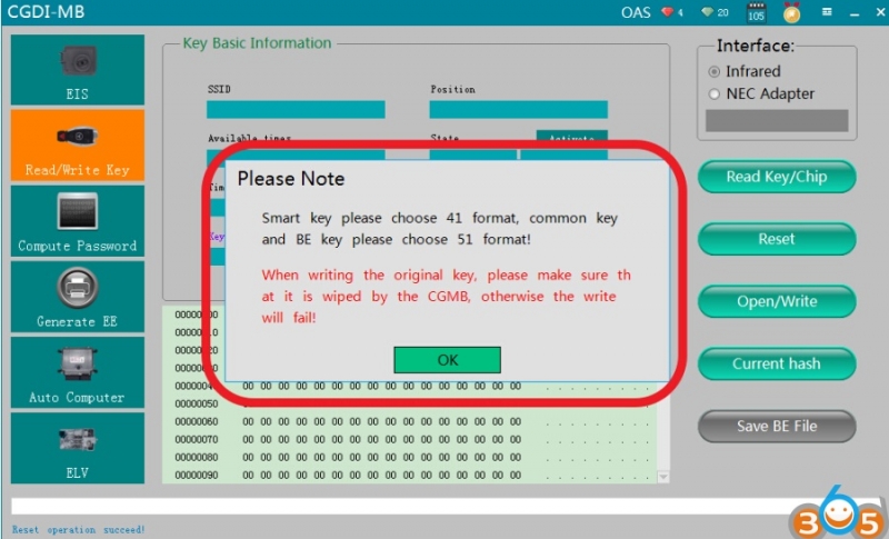 
			How to Add Mercedes W211 Key with CGDI Prog MB		