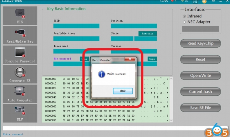 
			How to Add Mercedes W211 Key with CGDI Prog MB		