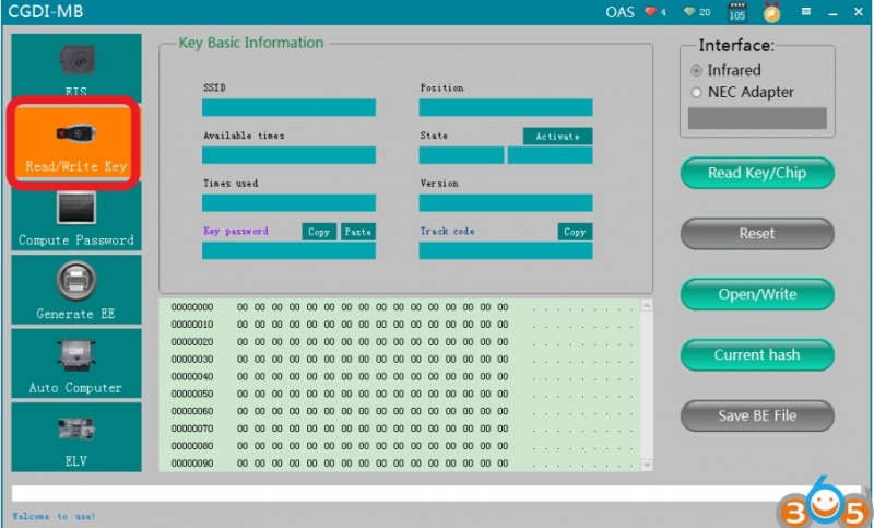 
			How to Add Mercedes W211 Key with CGDI Prog MB		