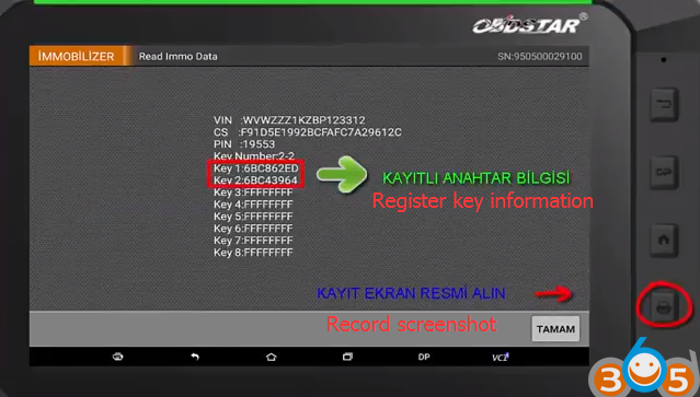 
			How to Add VW Golf 2011 UDS Type 48 Chip Key with OBDSTAR X300 DP		