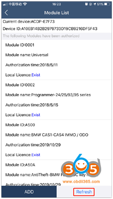 
			How to Automatic Activate Yanhua Mini ACDP License?		