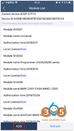 
			How to Automatic Activate Yanhua Mini ACDP License?		
