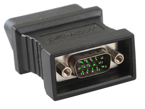 
			How to Build 16 Pin OBD Plug for OBDSTAR X300 DP		