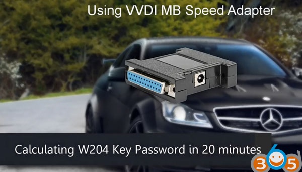 
			How to Calculate W204 EIS All Keys lost Key Password with VVDI MB Tool		