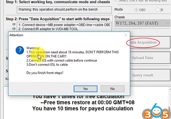 
			How to Calculate W204 EIS All Keys lost Key Password with VVDI MB Tool		