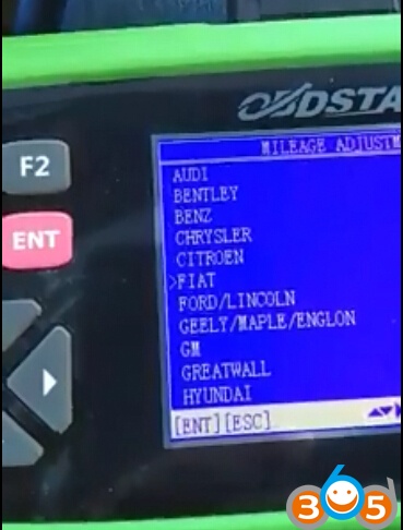 
			How to Change Fiat 500 2013 Mileage with OBDSTAR Key Master		