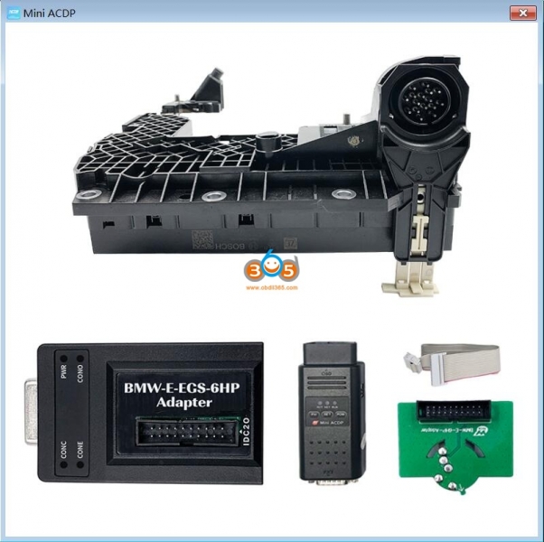 
			How to Clear BMW E Series 6HP EGS ISN with Yanhua ACDP on Bench?		