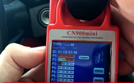 
			How to Clone 2014 Jeep Wrangler ID46 Chip Key with CN900 Mini		