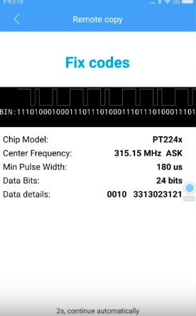 
			How to copy a HCS rolling code remote using Keydiy KD900+		