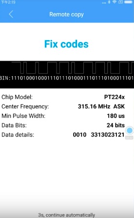 
			How to copy a HCS rolling code remote using Keydiy KD900+		