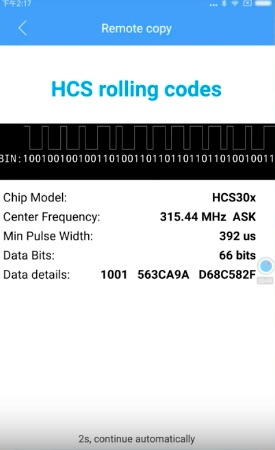 
			How to copy a HCS rolling code remote using Keydiy KD900+		