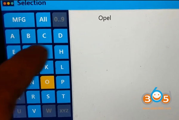
			How to Cut Opel Astra 2004 Key with SEC-E9 by Bitting		