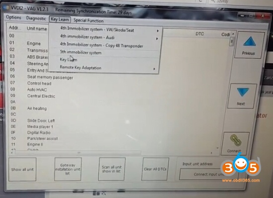 
			How to do Audi a4 RB8 2004+ Key Learning with VVDI2, AVDI or FVDI?		