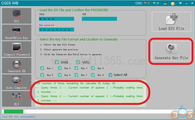 
			How to Erase Mercedes W221 EIS and Program New Key with CGDI MB		