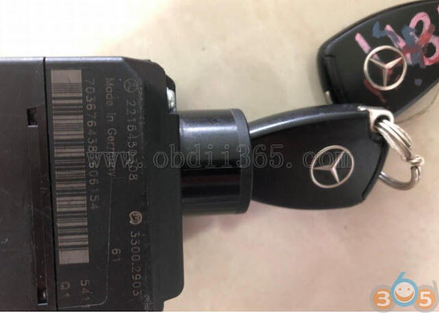 
			How to Erase Mercedes W221 EIS and Program New Key with CGDI MB		