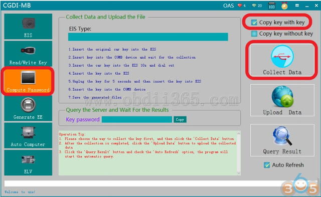 
			How to Erase Mercedes W221 EIS and Program New Key with CGDI MB		