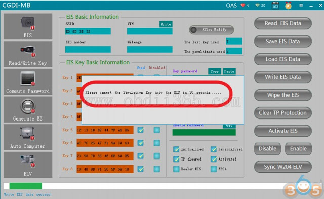 
			How to Erase Mercedes W221 EIS and Program New Key with CGDI MB		