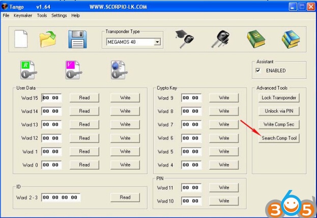 
			How to Find and Write VAG 7th Byte CS with Tango Key Programmer		