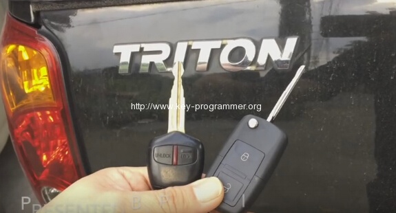 
			How to Generate 2 Remote Keys for Mitsubishi Triton 2007		