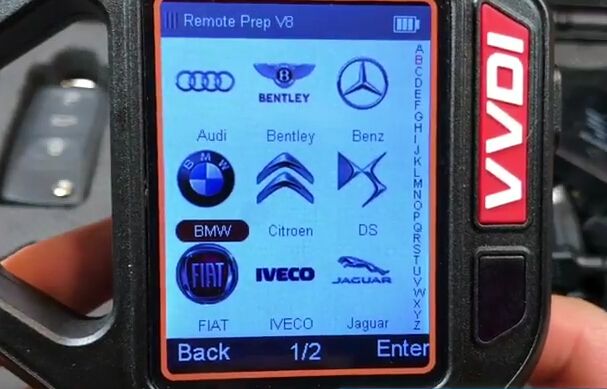 
			How to Generate BMW EWS 3-Button Remote Key by VVDI Key Tool		