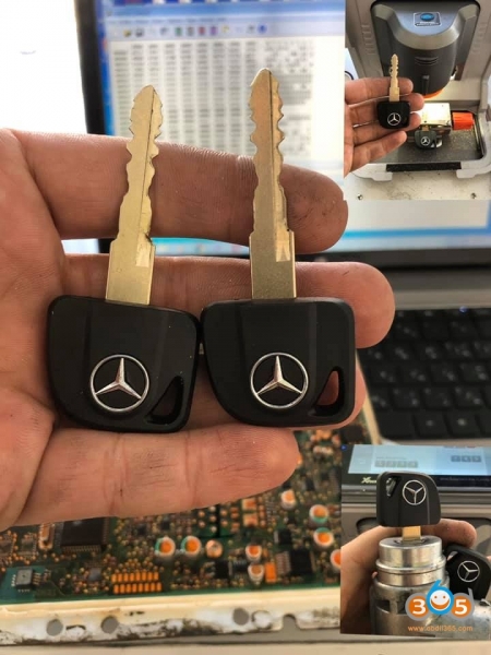 
			How to Program Benz Atego Truck All Keys Lost		