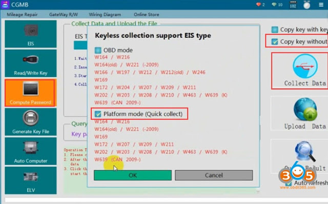 
			How to Program Benz W221 All Keys Lost with CGDI MB on Bench?		