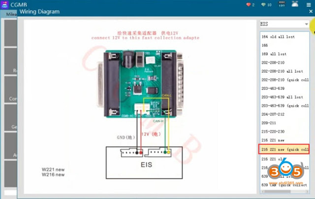 
			How to Program Benz W221 All Keys Lost with CGDI MB on Bench?		