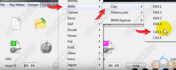 
			How to Program BMW CAS3 All Key Lost with Xprog and Tango		