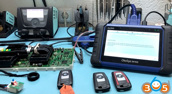 
			How to Program BMW F30 FEM Key with Auro OtoSys IM100		