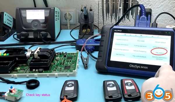 
			How to Program BMW F30 FEM Key with Auro OtoSys IM100		