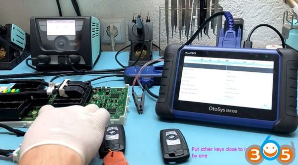 
			How to Program BMW F30 FEM Key with Auro OtoSys IM100		