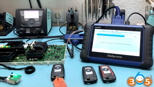 
			How to Program BMW F30 FEM Key with Auro OtoSys IM100		