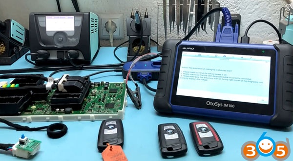 
			How to Program BMW F30 FEM Key with Auro OtoSys IM100		