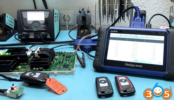 
			How to Program BMW F30 FEM Key with Auro OtoSys IM100		