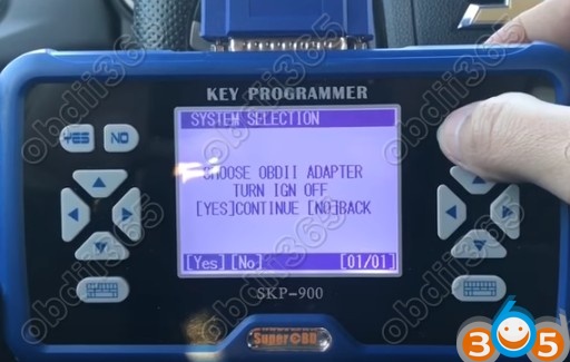 
			How to Program Chevy Sonic 2014 Remote Key with SKP900		