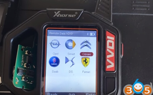 
			How to Program Citroen C4 Picasso Wireless Remote Key by OBD		