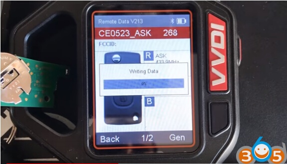 
			How to Program Citroen C4 Picasso Wireless Remote Key by OBD		