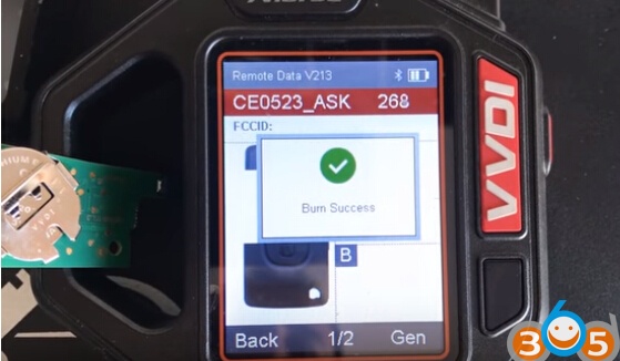 
			How to Program Citroen C4 Picasso Wireless Remote Key by OBD		