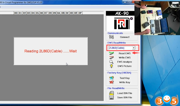 
			How to Program EWS4 Key with AK90 or R270 Programmer		