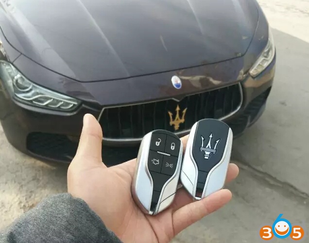 
			How to Program Maserati Ghibli 2014 Smart Card by SKP1000		