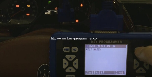 
			How to Program Maserati Remote Key by SKP900 via OBD2		