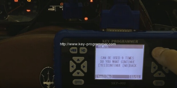 
			How to Program Maserati Remote Key by SKP900 via OBD2		